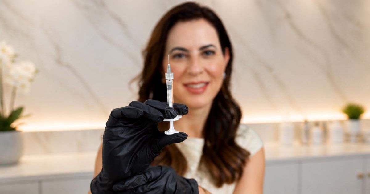 Dra. Renata Mitelman, dermatologista, no consultório da clínica em Perdizes, São Paulo